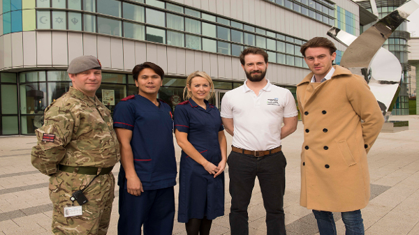 86488-NIHR-SRMRC-Fundrasing-2015 600 x 348 Photograph: members of the SRMRC team